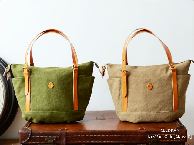 CLEDRAN [クレドラン] LEVRE TOTE/レーブルトート [CL-1958]「綿麻のトートバッグ」 _f0051306_178563.jpg