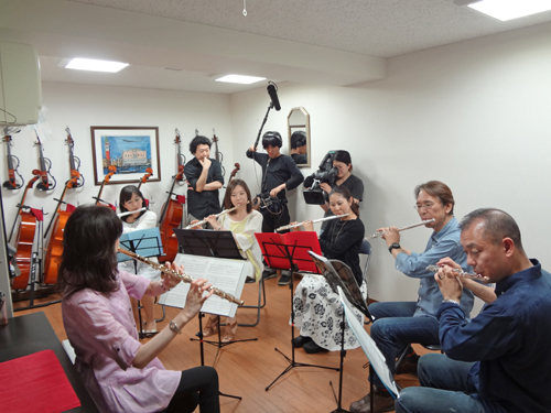 簡単はまぐりパエリア 【テレビ東京『生きるを伝える』】の撮影をしました!_c0103827_2255194.jpg