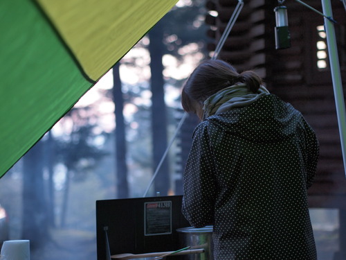 mt.fuji camp  外ごはんその１_e0243765_1343499.jpg
