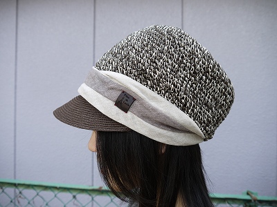 頭の小さい方はコレです 帽子のverde日記