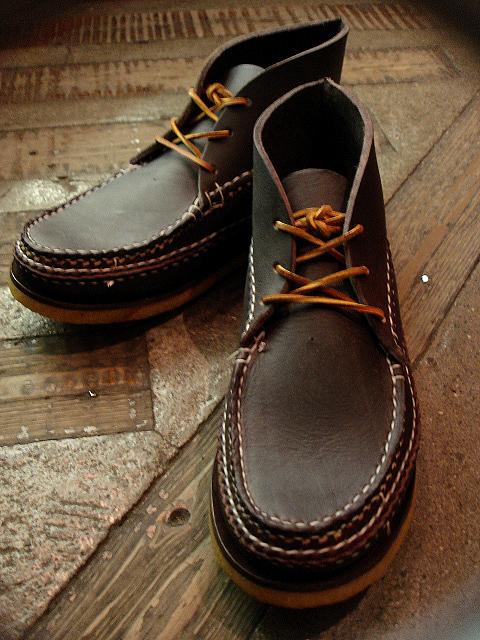 NEW : [ARROW MOCCASIN COMPANY] \"RING BOOT\", \"LACE BOOT\"& \"Canoe Moc\" _a0132147_1264266.jpg