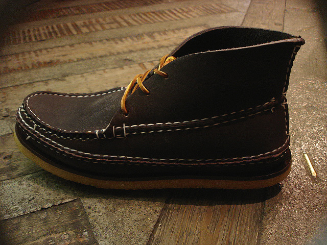 NEW : [ARROW MOCCASIN COMPANY] \"RING BOOT\", \"LACE BOOT\"& \"Canoe Moc\" _a0132147_127110.jpg