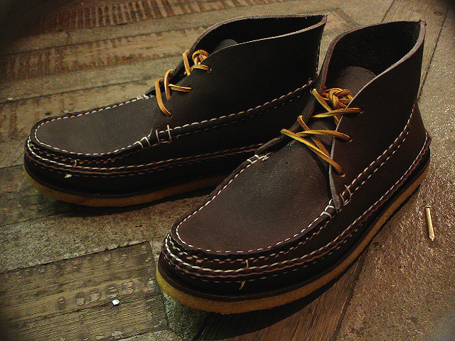 NEW : [ARROW MOCCASIN COMPANY] \"RING BOOT\", \"LACE BOOT\"& \"Canoe Moc\" _a0132147_1272674.jpg