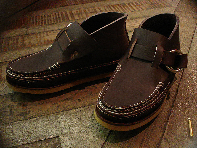 NEW : [ARROW MOCCASIN COMPANY] \"RING BOOT\", \"LACE BOOT\"& \"Canoe Moc\" _a0132147_1301248.jpg