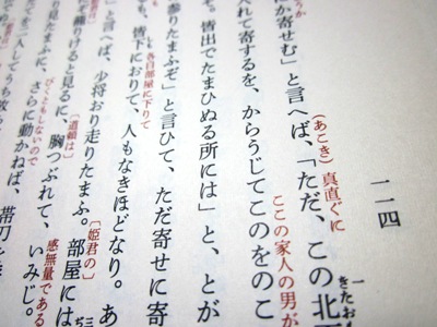 落窪物語 やっと二巻に入った 草 庵 の 日 々