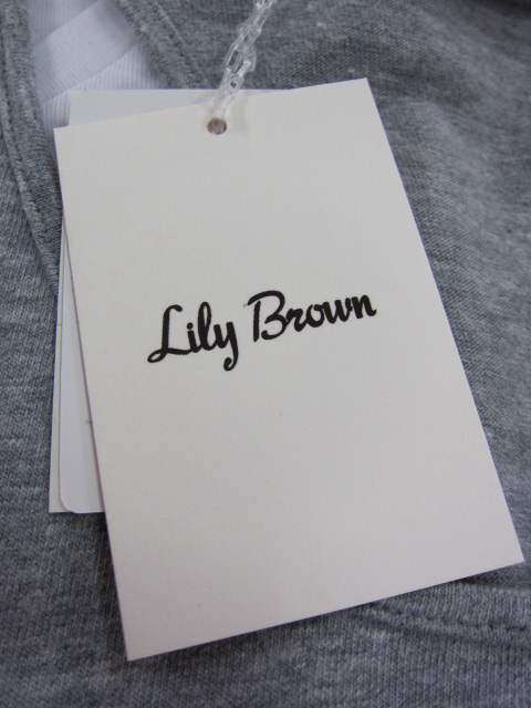 Lily Brown リリーブラウン レースロゴワンピース_e0076692_19475169.jpg