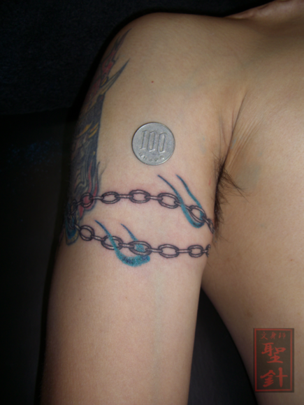 チェーン、鎖。。。 : 2FACE TATTOO STUDIO JAPAN 千葉県木更津