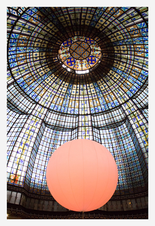 【paris2013-41】美しいステンドグラス天井の 「Brasserie Printemps」でランチ_b0127032_23183061.jpg