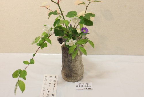 京都要庵歳時記　『淡斎会　お茶花展』　津田画廊さん　2_d0033734_19265550.jpg