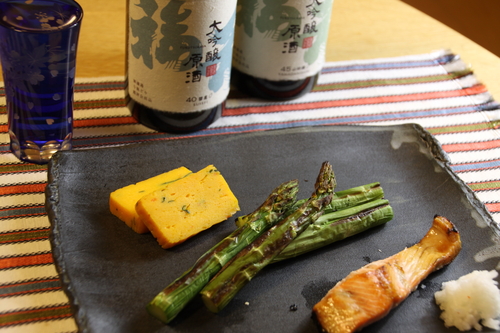 旬のさかなと釧路の地酒「福司 大吟醸原酒」_f0113639_17282728.jpg