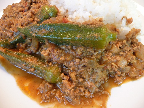クミンの効いたキーマカレー_b0014003_10434353.jpg