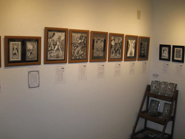 近藤宗臣 個展「掌の幻妖~幻めく物語と妖しき絵画の交わる場所」(大阪展)初日レポート_a0093332_1362214.jpg