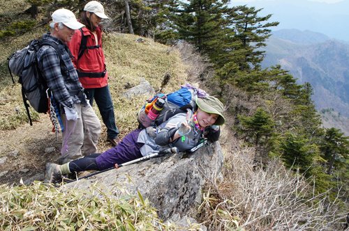 2013/5/3～6　大峰山・奥駈道（釈迦岳～行者還岳縦走）_d0075852_15591290.jpg