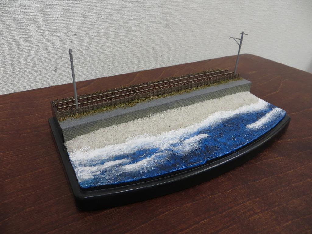 Nゲージジオラマ「海沿いの風景Part3・4」試作品 : EMSの'国鉄と Nゲージジオラマ「海沿いの風景Part3・4」試作品 : EMSの'国鉄と
