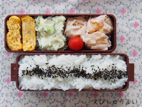 5月3週目のお弁当_e0229350_17355147.jpg