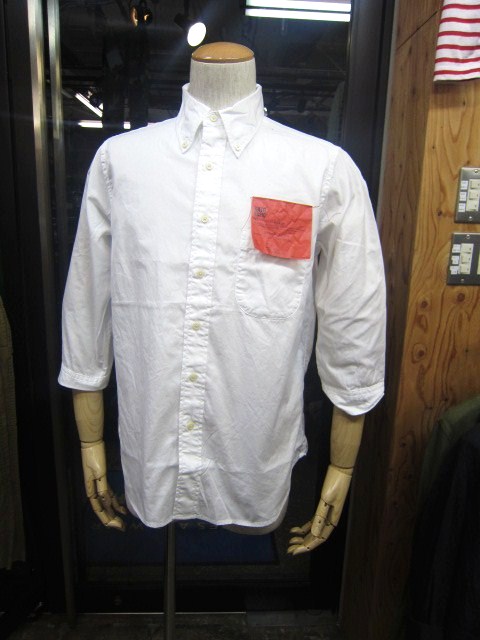 名品を越えた伝説!?の1枚・・・笑・・・Kato 7分袖 WH Oxford B/D 再始動!★!_d0152280_23401714.jpg