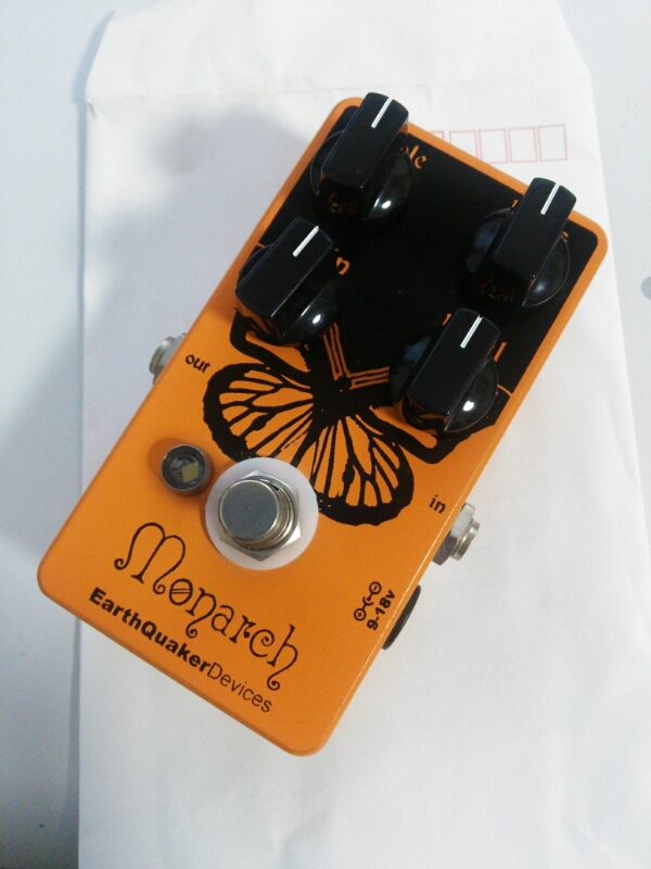 ギター EarthQuaker Devices Monarch EarthQuaker Devices】現在は生産が完了しているオーバードライブ