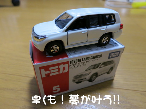 ランドクルーザー 買ってもらったったｗｗｗ_b0200291_20474078.jpg