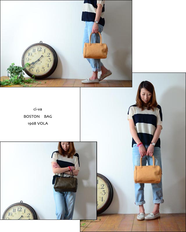 CIVA [チーバ] MINI BOSTON BAG 1968 VOLA /ミニボストンバッグ(レザーボストンバッグ) [1968 VOLA] _f0051306_252198.jpg