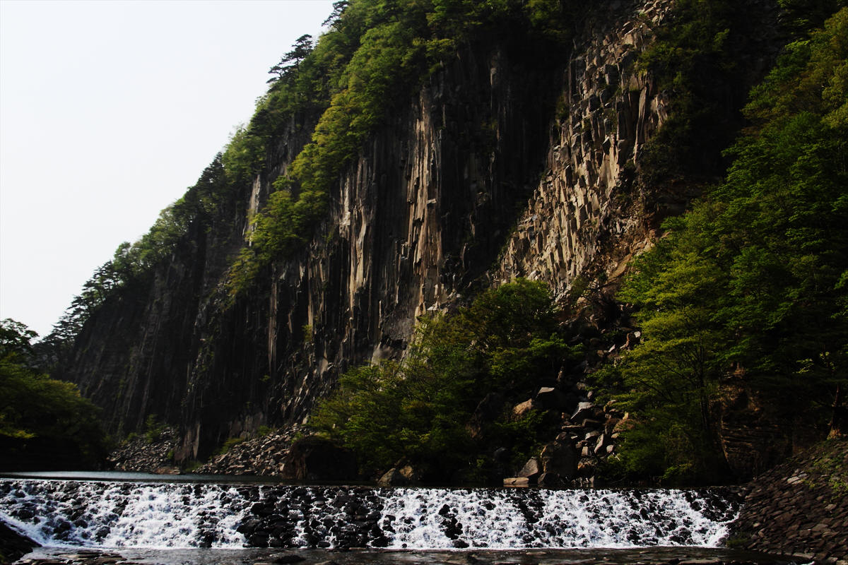 宮城県白石市小原 材木岩公園 フォトハウス In 福島