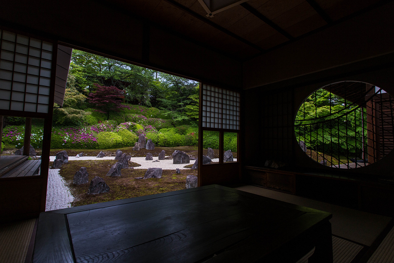 ツツジ咲く波心庭(光明院)_f0155048_714160.jpg