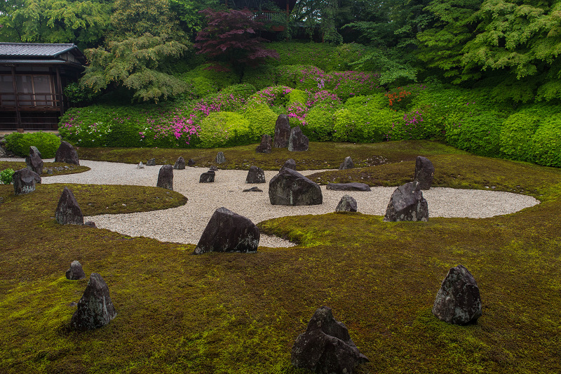 ツツジ咲く波心庭(光明院)_f0155048_7253756.jpg