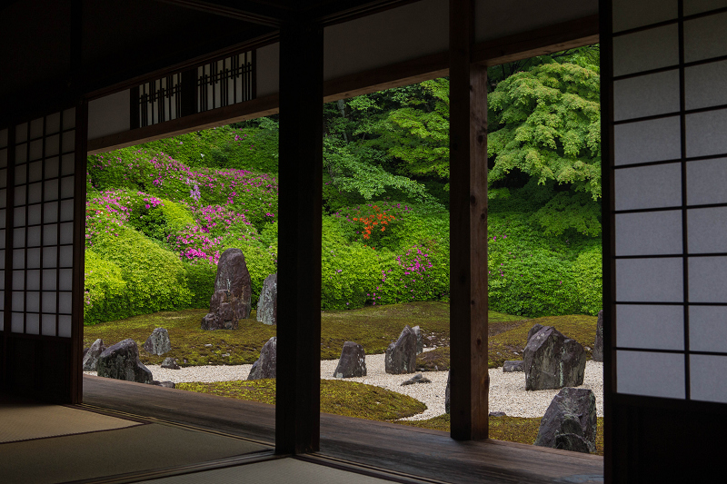 ツツジ咲く波心庭(光明院)_f0155048_7264273.jpg