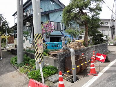 消雪用井戸掃除_a0084753_15352816.jpg