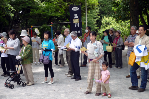 5.19原発いらない・さよなら原発 品川パレード & 5.17#チャリデモ_d0254050_5122197.jpg