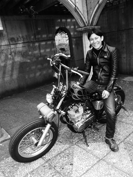 岸下 拓也 & YAMAHA SR400(2013 0414)_f0203027_1112935.jpg