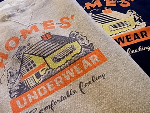 HOMES\' UNDERWEAR / COMING HOME カットオフ スウェット ワンピース_f0139457_19273820.jpg