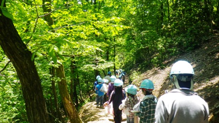 やまのこ森林体験学習「高島小学校」ご来園！_f0077877_21193519.jpg