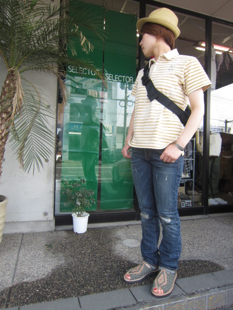 渋味ある大人のBORDER POLO ・・・ By BIRVIN UNIFORM_d0152280_1014064.jpg