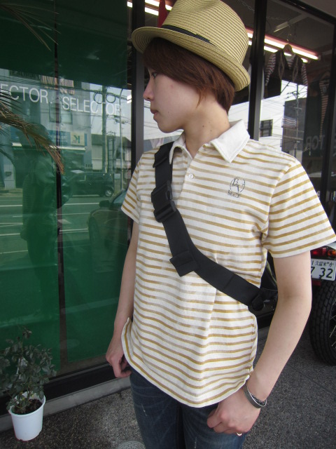 渋味ある大人のBORDER POLO ・・・ By BIRVIN UNIFORM_d0152280_1025684.jpg