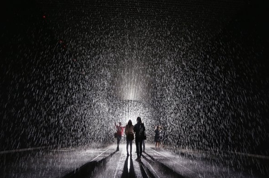 雨もアート?! NY近代美術館でユニークな特別展 Rain Room_b0007805_20374841.jpg