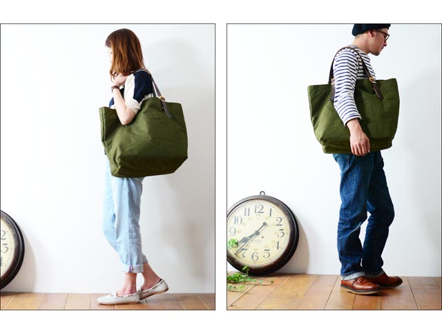 SLOW [スロウ] dead stock military tent cloth -tote bag-[456S11407] _f0051306_17305771.jpg