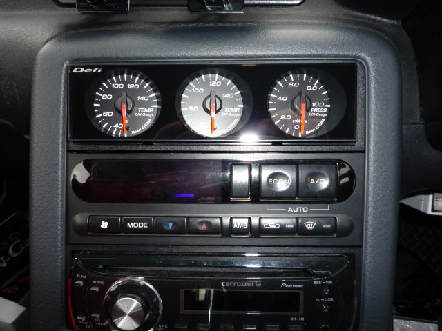 日産 スカイラインGT-R BNR32 純正 3連メーター GT-R BNR32 純正3連メーター