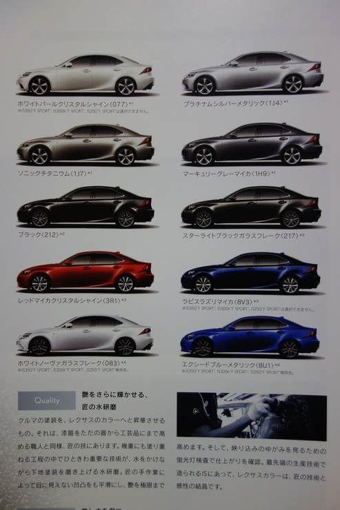 New Lexus IS debut ＆ 試乗して来ました_a0287336_20305969.jpg