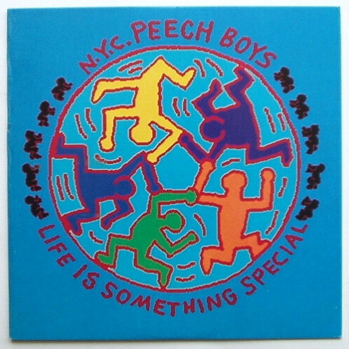 キース・ヘリングのカバー・アート「N.Y.C. Peech Boys:Life is something special」（1983）_a0155815_12421370.jpg