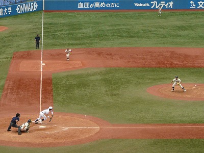 國學院大対中央大 5月15日 東都大学野球1部_b0166128_15403614.jpg