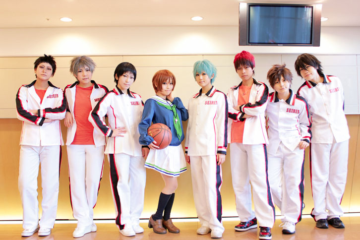 黒子のバスケ 誠凛集合 リカ コスプレイヤーblog三つ編みdays 黒子のバスケ 誠凛集合 リカ コスプレイヤーblog三つ編みdays