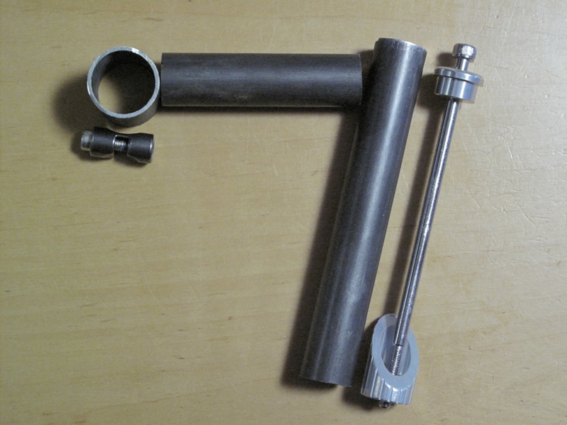 ルネエルス型ステム自作Kit♪コラム22mm! (クロモリステム ルネエルス型ステム自作Kit♪コラム22mm! (クロモリステム