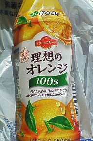 森永製菓 アイスボックス濃い果実氷バレンシアオレンジ 伊藤園 理想のオレンジ Chokoballcafe