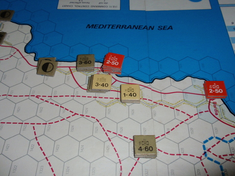 AH「砂漠のロンメル（PANZER ARMEE AFRIKA）」を対戦 : マイケルの戦い