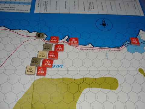 AH「砂漠のロンメル（PANZER ARMEE AFRIKA）」を対戦 : マイケルの戦い