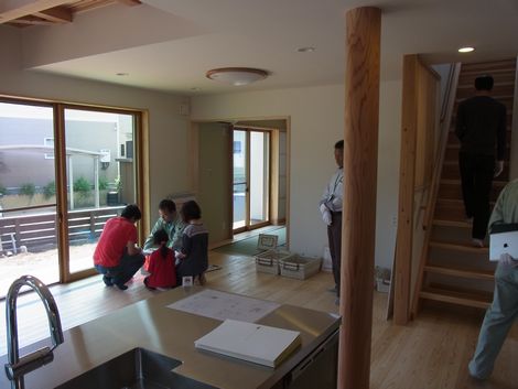 見学会へのご来場ありがとうございました。_a0059217_1351890.jpg