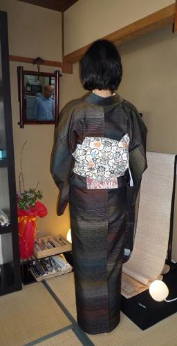 素敵な着物姿でご来店下さったご夫妻の着こなし。_f0181251_1704865.jpg