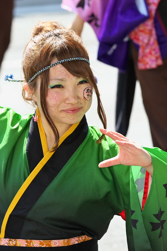 静岡大学お茶ノ子祭々@第14回よさこいinおいでん祭_c0187584_2192083.jpg