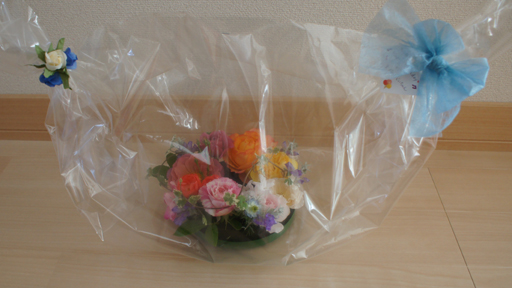 fresh　flower　wreathとガーデンプレート_c0139591_1551993.jpg