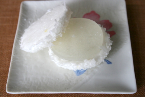 淡雪花 のどかに